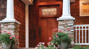 fiberglass extdoor feature