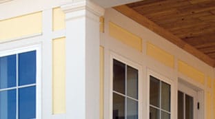 pvc vinyl trim feature